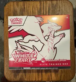 Pokemon Center Exclusive White Flare ETB Elite Trainer Box TCG New Sealed - Image 1