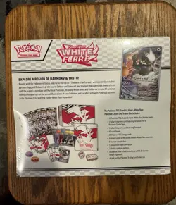 Pokemon Center Exclusive White Flare ETB Elite Trainer Box TCG New Sealed - Image 2