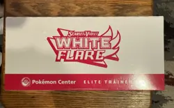 Pokemon Center Exclusive White Flare ETB Elite Trainer Box TCG New Sealed - Image 3