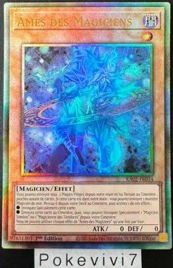 Carte YU-GI-OH! AMES DES MAGICIENS RA02-FR014 UL NEUF - Image 1