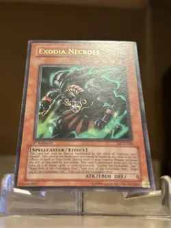 Yu-Gi-Oh! Exodia Necross DCR-020 1st Edition Ultra Rare Dark Crisis MP - Image 2