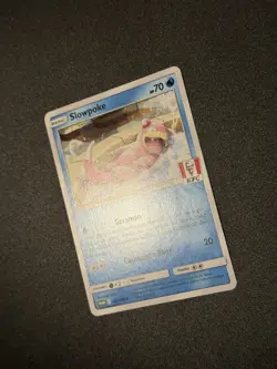 KFC Slowpoke 183/SM-P Indonesia Indonesian Chaki Kids Promo Pokemon Card (NM) - Image 2