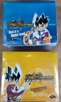 G1N Factory Sealed Duel Masters Trading Card Game DM01 DM02 Sealed Boxs RARE - Image 1