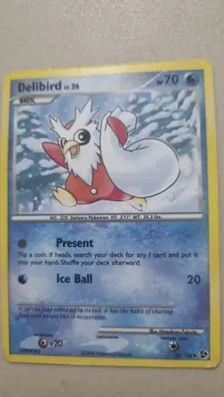 Pokemon Card Lot of 6: Combusken, Linoone, Delibird, Blaziken, Claydol,Slugma - Image 4