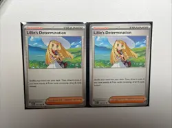 Lillie's Determination 119/132 Mega Evolution Pokemon Card - Image 1