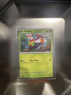 Pokemon TCG Yanma Black Star Promo Card SVP185 Cosmos Holo NM - Image 1