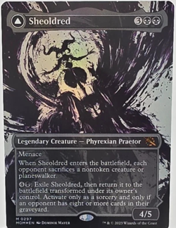 Sheoldred 0297 Showcase Foil March of the Machine MtG TCG Card MYTHIC - Image 1