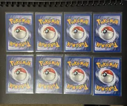 Pikachu World Collection Pokemon 8 x Card Set WOTC Australian Issue 2000 - Image 2