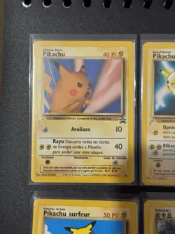 Pikachu World Collection Pokemon 8 x Card Set WOTC Australian Issue 2000 - Image 3