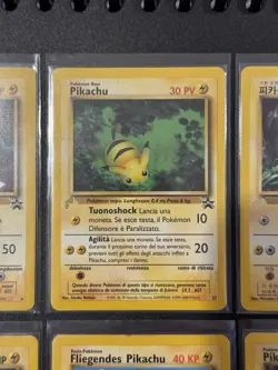 Pikachu World Collection Pokemon 8 x Card Set WOTC Australian Issue 2000 - Image 5