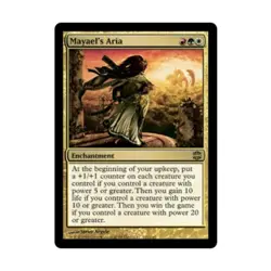 WOTC MtG Alara Reborn Mayael's Aria (R) NM - Image 1