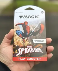MTG: Marvel Spider-Man Play Sleeved Booster Packs IN HAND 🔥 LOT of 35 - Image 2