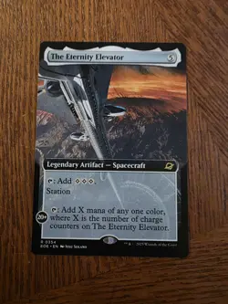 The Eternity Elevator (Extended Art) #354 (NM) Edge of Eternities EOE Magic MTG - Image 1