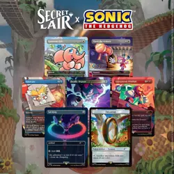 MTG Secret Lair x Sonic: Chasing Adventure Non-Foil Edition - Image 1