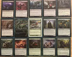 MTG Commander Deck Black White Green Toughness Matters W/Colfenor The Last Yew - Image 2