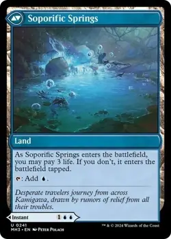 Sink into Stupor / Soporific Springs - Modern Horizons 3 MH3 0241 MTG TCG Card - Image 2