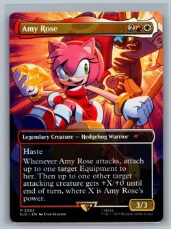 Magic MTG Secret Lair Drop Series Amy Rose #2083 TCG CCG - Image 1
