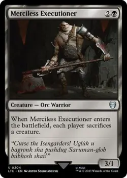Merciless Executioner - Near Mint MTG - Image 1