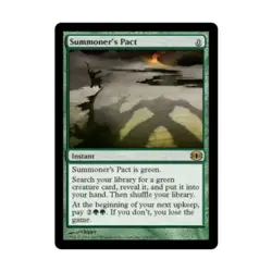 WOTC MtG Future Sight Summoner's Pact (R) VG - Image 1