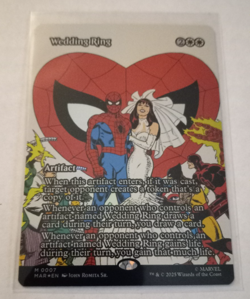 MTG Wedding Ring, Symbiote spider-man, Doc Ock, Evil Inventor, Urban Retreat. - Image 2