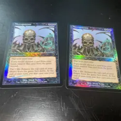 MTG✨NECROPOTENCE FOIL✨Deckmasters MINT RARE Enchantment 2001 TEDIN Art UNPLAYED - Image 1