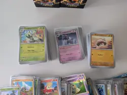 Pokemon Bulk Job Lot Commons with Holos & Reverse - Paldea Evolved 300 + Cards - Image 2