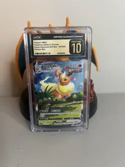 Pokemon TCG CGC Graded Pristine 10 Flareon VMAX 003/009 Alt. Art Holo - Chinese - Image 1