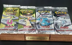 G1N Factory Sealed Pokemon Neo Genesis Unlimited Booster Pack FACTORY SEALED 2 - Image 1