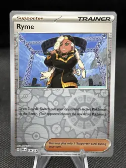 Ryme 194/197-Reverse Holo-Pokemon Scarlet & Violet Obsidian Flames-NM - Image 1