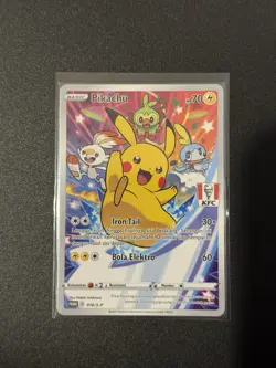 Pokemon KFC Promo Limited Set Indonesia 2020 Near Mint Pikachu/Charizard/Mewtwo - Image 2