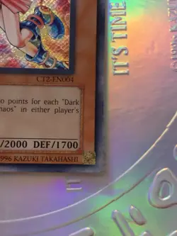 YuGiOh! Dark Magician Girl CT2-EN004 Secret Rare Limited Edition NM - Image 3