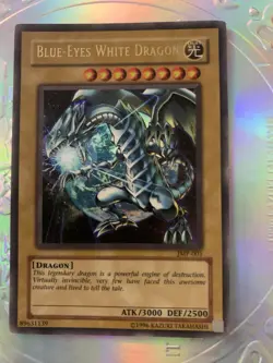 YuGiOh! Blue-Eyes White Dragon JMP-001 Ultra Rare NM - Image 2