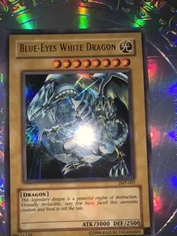 YuGiOh! Blue-Eyes White Dragon JMP-001 Ultra Rare NM - Image 5