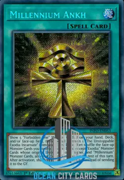 Yugioh Millennium Ankh Info-En053 The Infinite Forbidden 1st Edition - Image 1