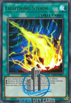 Yugioh Lightning Storm RA01-EN061 / KICO-EN057 Ultra Rare 1st Edition - Image 5