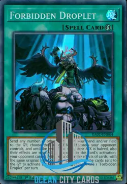 Yugioh Forbidden Droplet RA01-EN064 Super Rare 1st Edition - Image 5