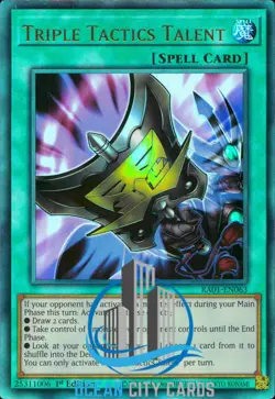 Yugioh Triple Tactics Talent 1st Ed Prismatic Ultimate RA01-EN063 - Image 1