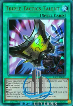 Yugioh Triple Tactics Talent 1st Ed Prismatic Ultimate RA01-EN063 - Image 3