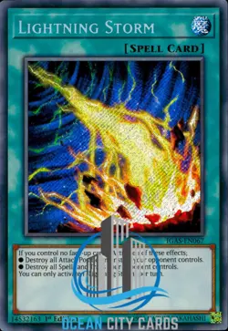 Yugioh Lightning Storm Ignition Assault IGAS-EN067 Secret Rare 1st ed - Image 1