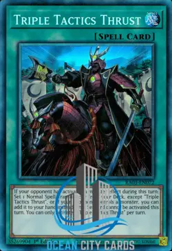 Yugioh Triple Tactics Thrust RA03-EN072 Collector'S Rare 1st Edition - Image 1