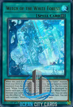 Yugioh Witch of the White Forest Alin-En058 Alliance Insight 1st Edition - Image 3