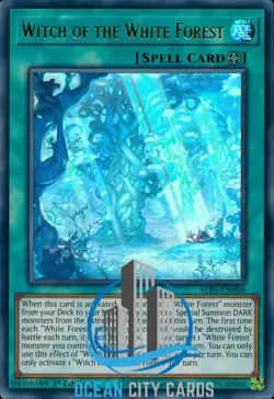 Yugioh Witch of the White Forest Alin-En058 Alliance Insight 1st Edition - Image 5