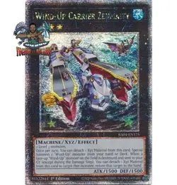Yugioh! 1x Wind-Up Carrier Zenmaity RA04-EN175 Quarter Century Secret Rare NM - Image 1