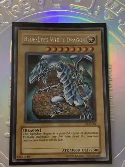 YuGiOh! Blue-Eyes White Dragon PCK-001 Prismatic Secret Rare NM - Image 1