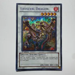 Lavalval Dragon HA05-EN022 | 1st Edition Secret Rare NM YuGiOh - Image 1
