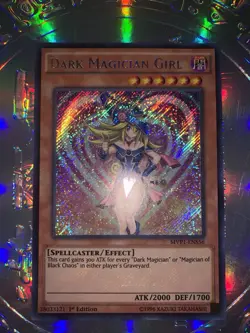 YuGiOh! Dark Magician Girl MVP1-ENS56 Secret Rare 1st Edition NM - Image 5