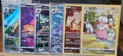Pokemon Lot of 6 Art Rare & Trainer Gallery Cards M-NM Unplayed - Image 1
