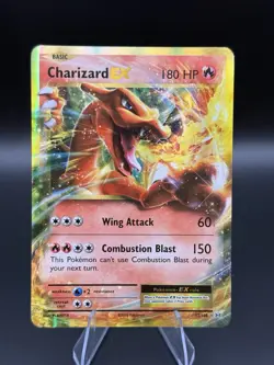 Pokemon TCG Mega M Charizard-EX Holo Ultra Rare Card 12/83 LP Condition - Image 1