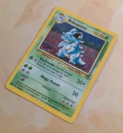 Nidoqueen 7/64 Rare Holo 1999 Jungle Set WOTC Pokemon Trading Card Game TCG ✨ - Image 3