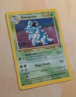 Nidoqueen 7/64 Rare Holo 1999 Jungle Set WOTC Pokemon Trading Card Game TCG ✨ - Image 4
